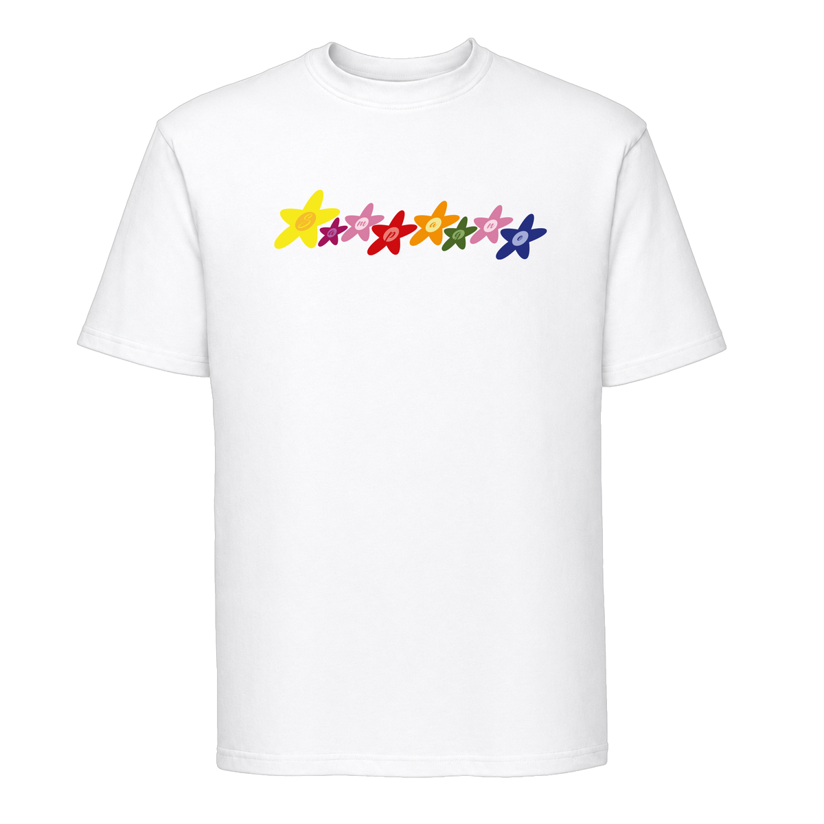 Sampagne Blumen T-Shirt Shirts 456227