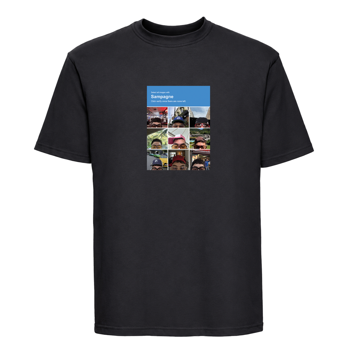 Sampagne Google Capcha T-Shirt T-Shirt 456221