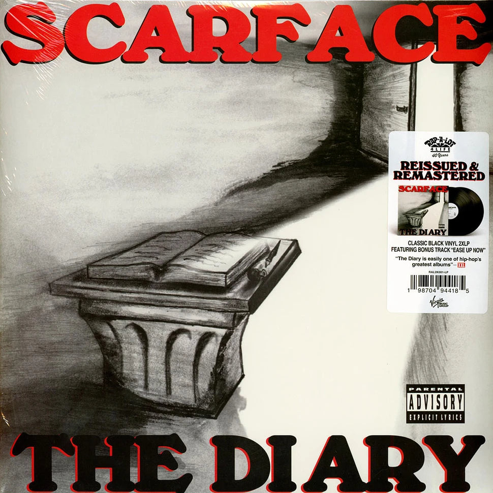 Scarface The Diary Black Vinyl 2LP - remastered 452909