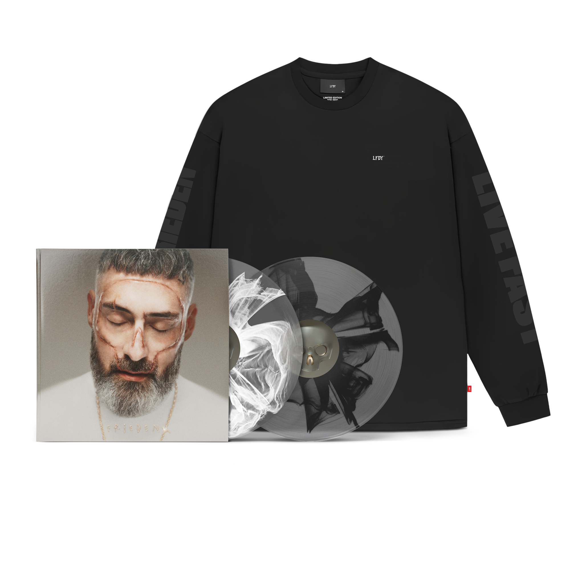 Sido Frieden 2LP & limitiertes LFDY x SIDO Longsleeve 456977