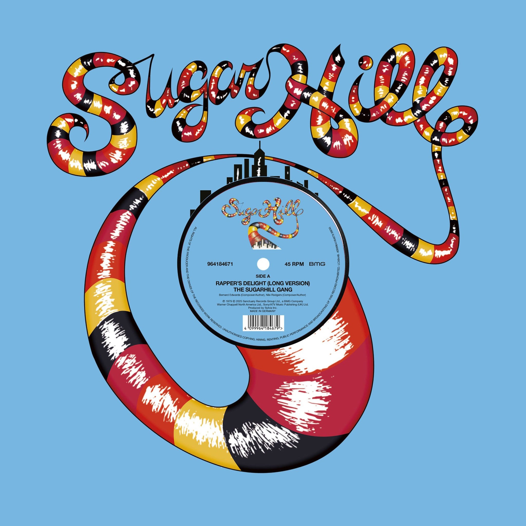 The Sugarhill Gang Rapper's Delight (Greg Wilson & Ché Wilson Remix) 12" Single 417330