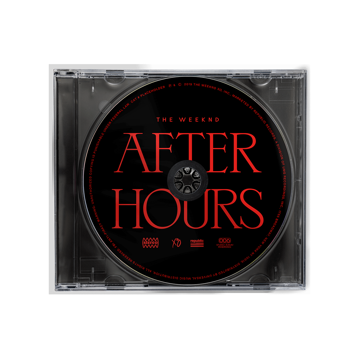 The Weeknd After Hours CD 368213