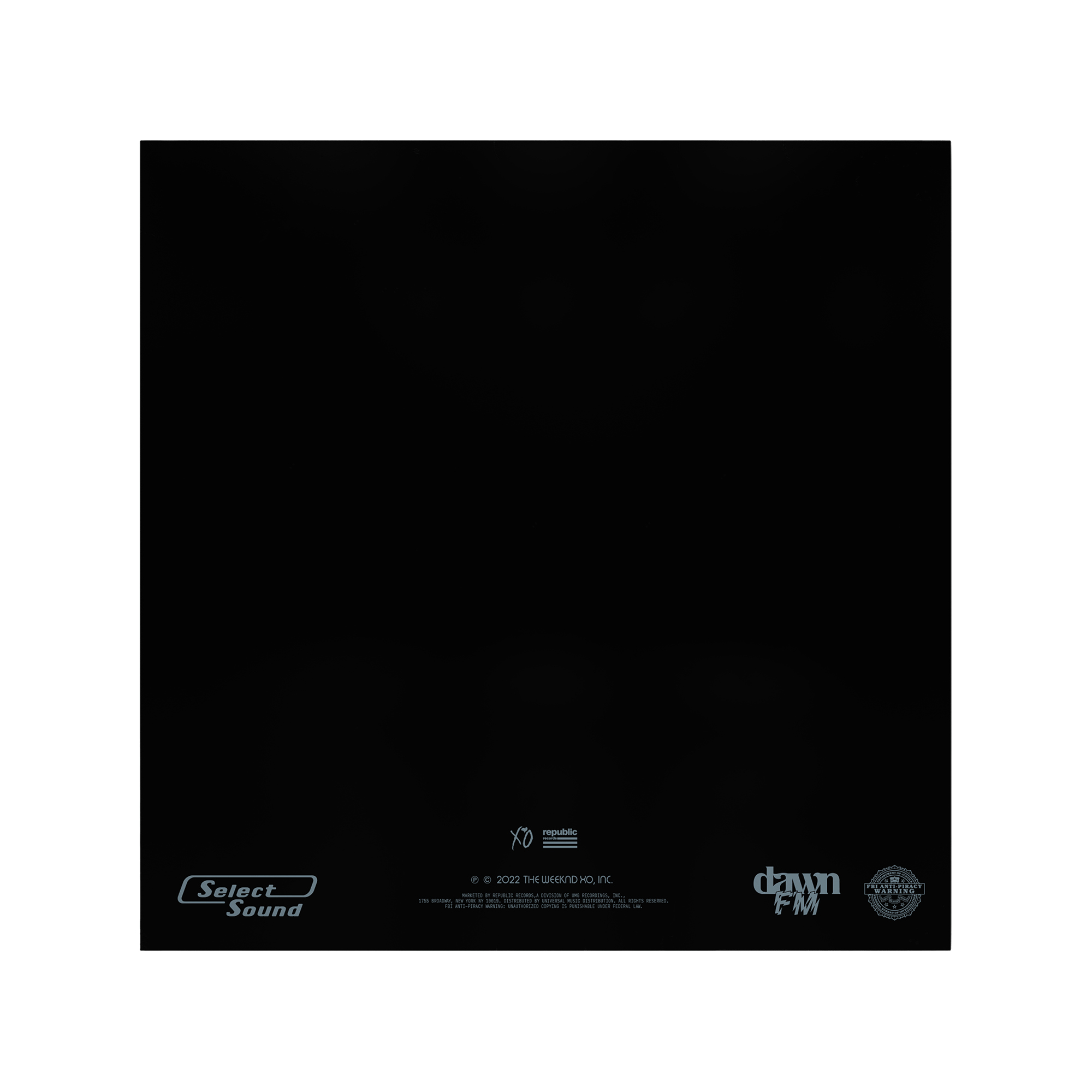 The Weeknd Dawn FM 2LP 190661
