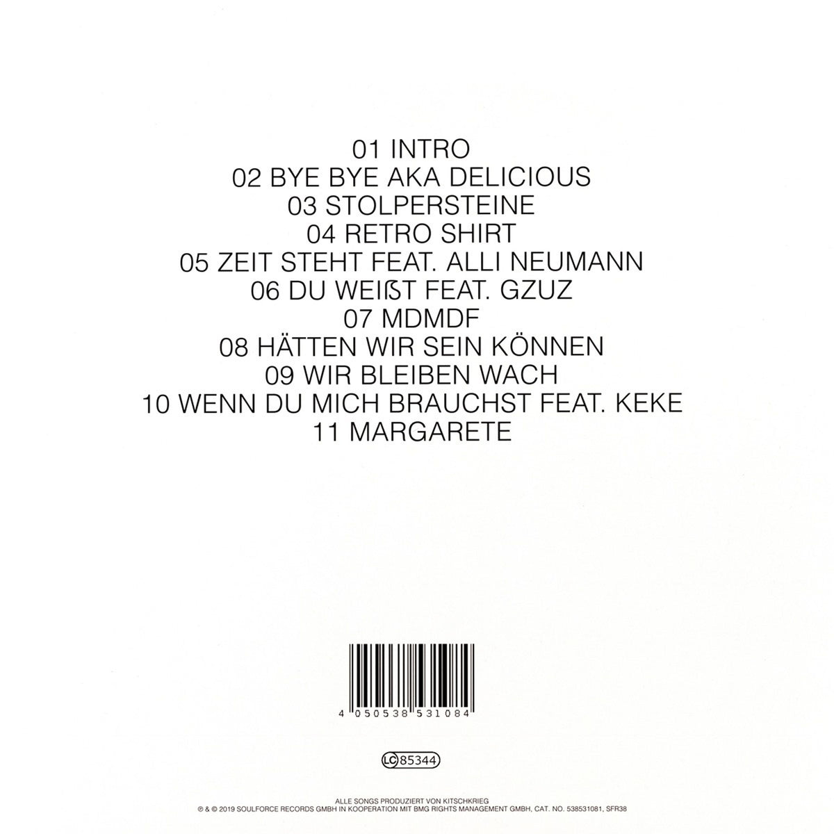 Trettmann Trettmann Vinyl Album Standard 12" (Double Sided) 460313