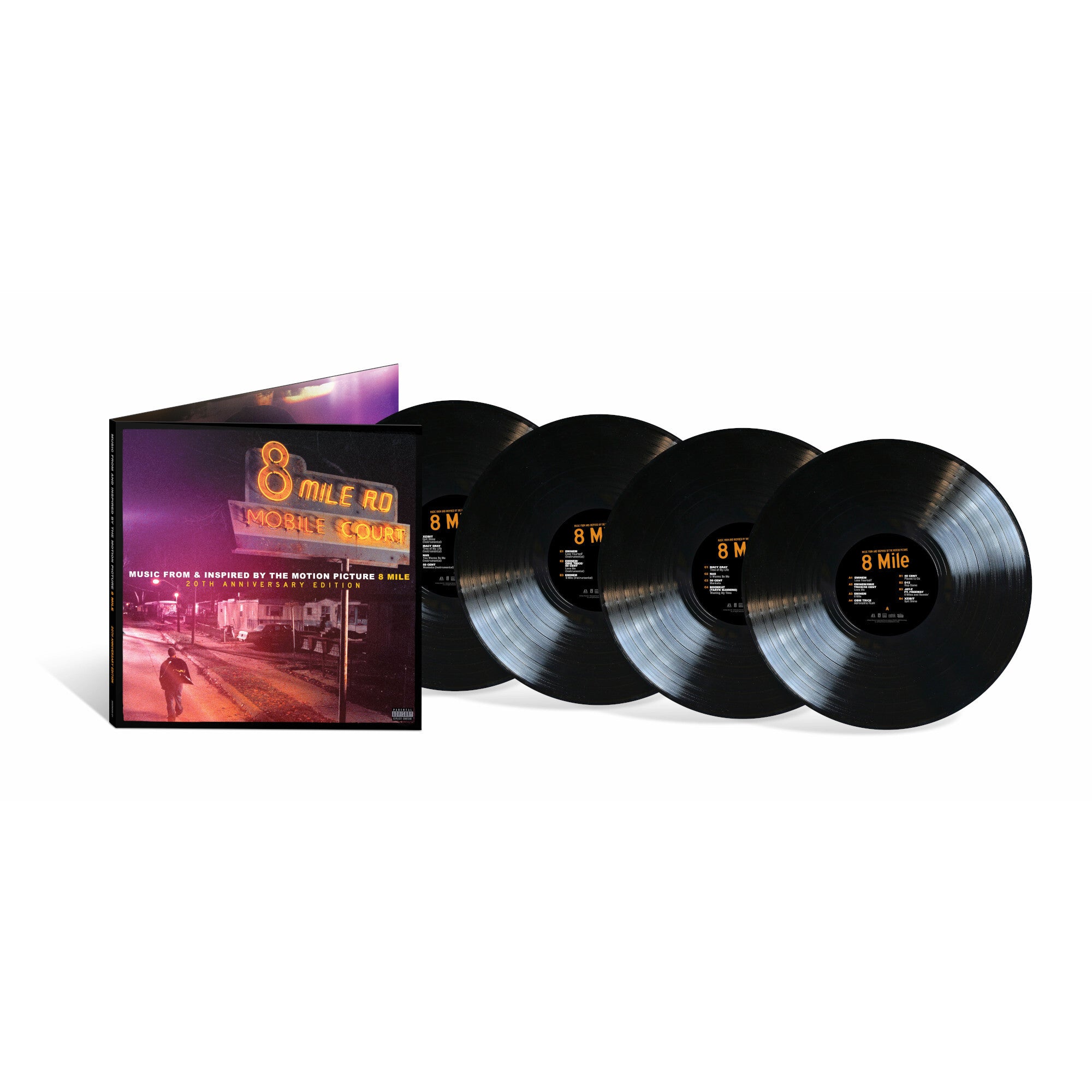 Various Artists 8 Mile Deluxe Edition 4LP 273947
