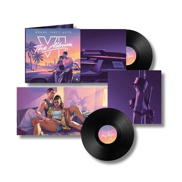 Various Artists - Grand Theft Auto VI: The Album (Black Vinyl 2LP - Gatefold)