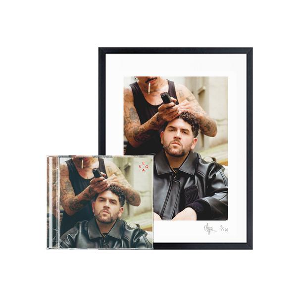 Vega - KÖNIG OHNE KRONE (Ltd. CD + Signiertes Fine Art Print Bundle (100 Stück))