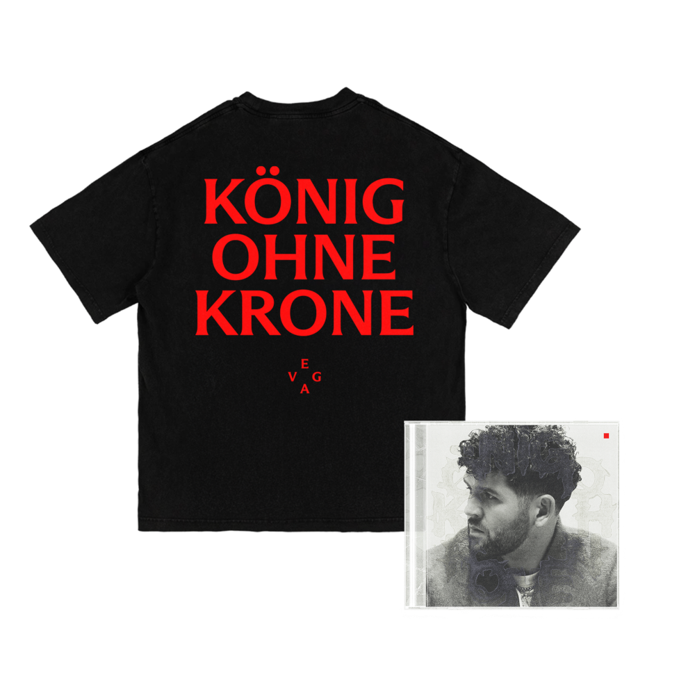 Vega KÖNIG OHNE KRONE Ltd. CD + T-Shirt Bundle 417312