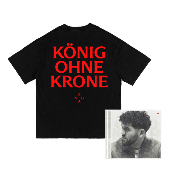 Vega - KÖNIG OHNE KRONE (Ltd. CD + T-Shirt Bundle)