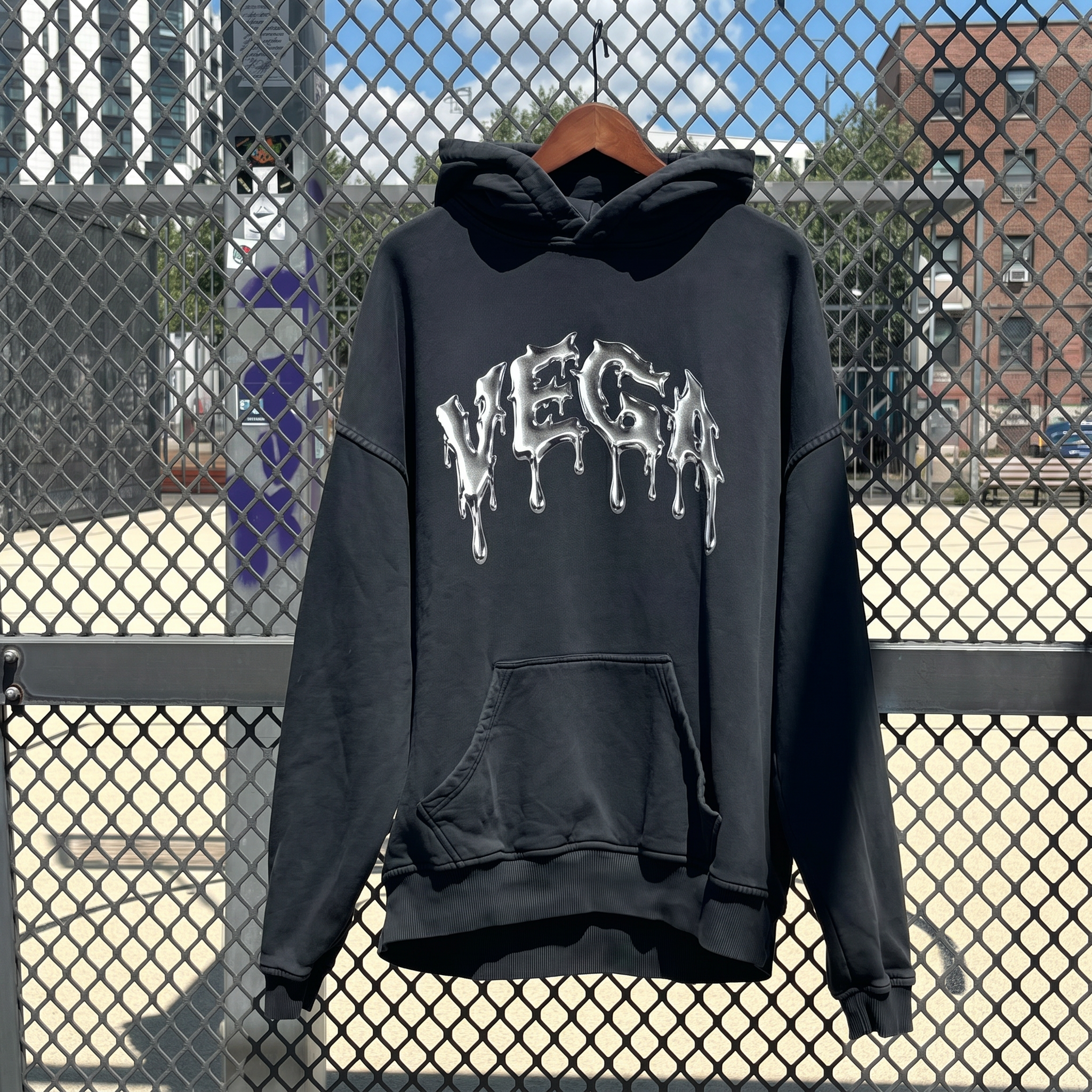 Vega New Drip Logo Kapuzenpullover 452283