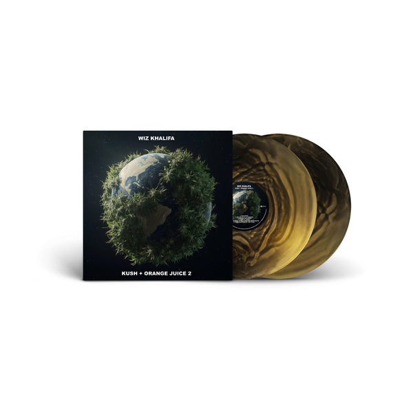 Wiz Khalifa - Kush + Orange Juice 2 (Ltd. Black & Gold LP)