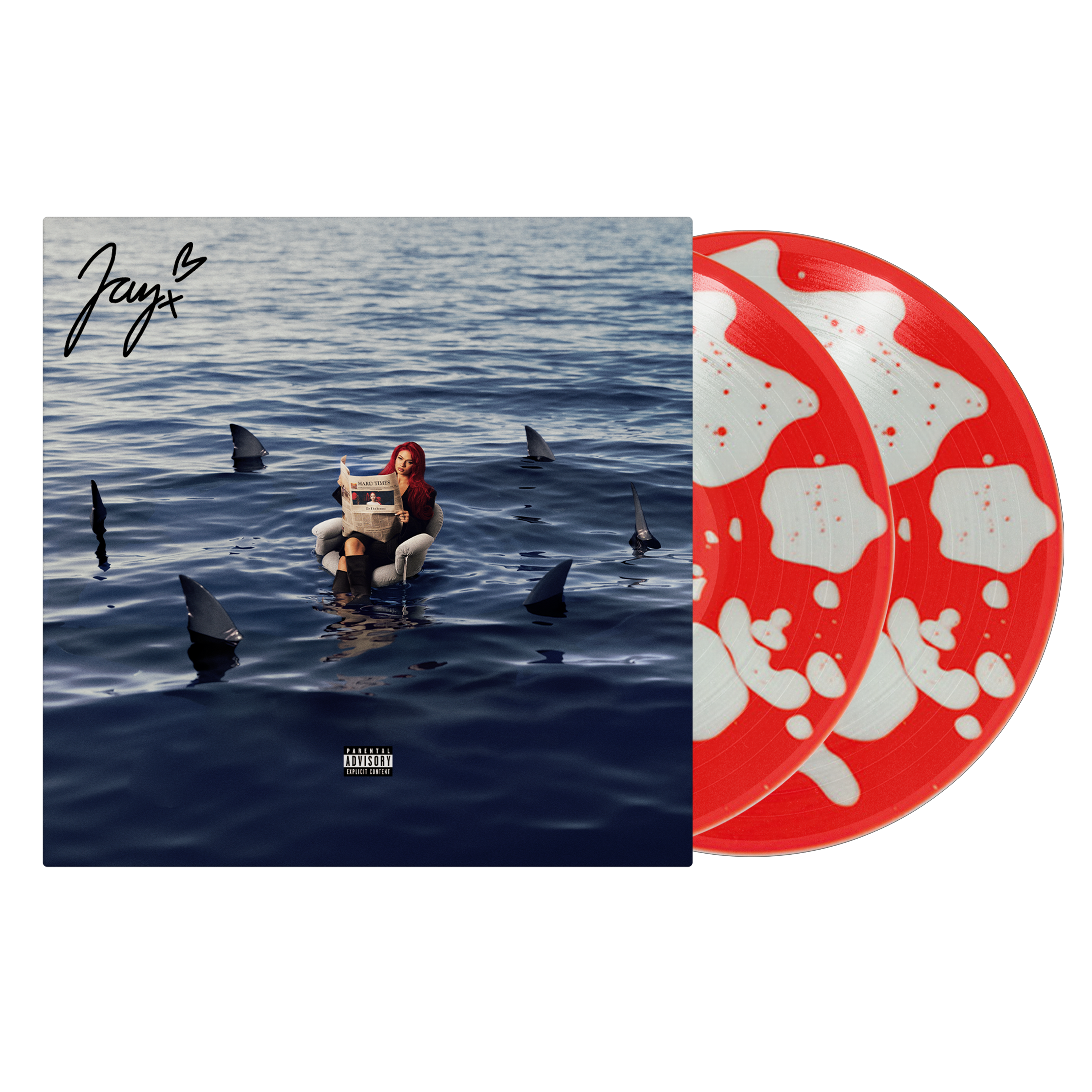 badmómzjay Haus im Meer 2LP Liquid Vinyl mit Autogramm 441407