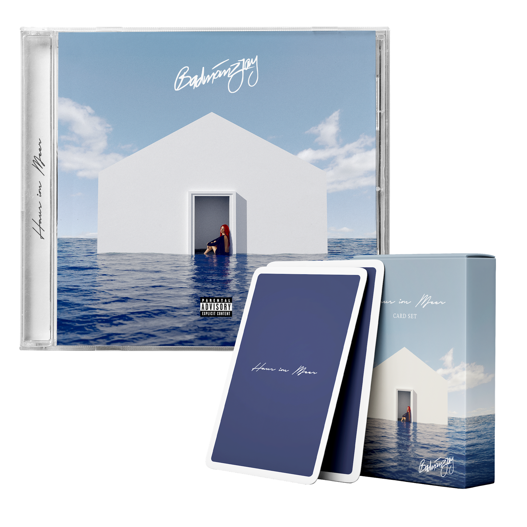 badmómzjay Haus im Meer CD + Flashcards Bundle 443585