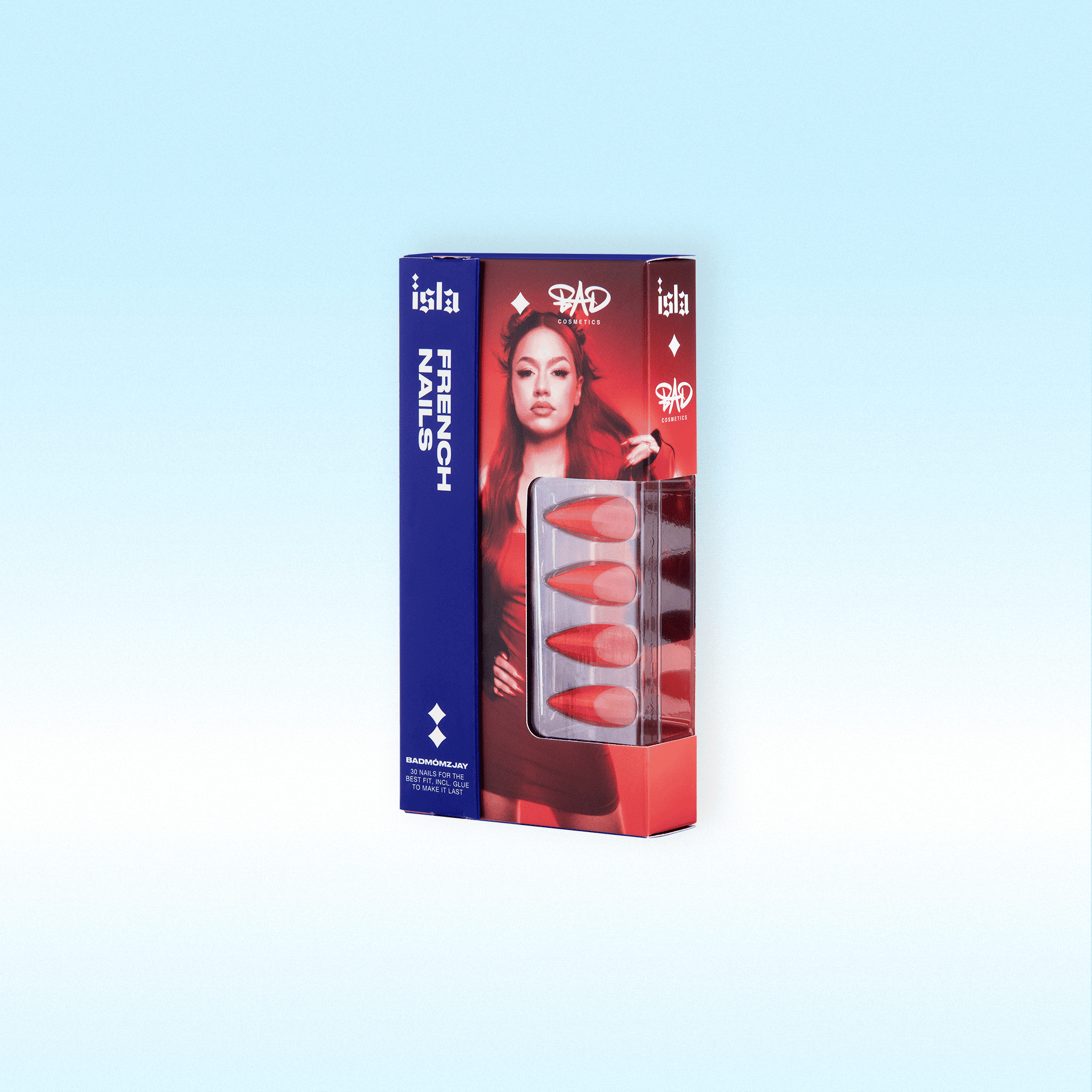 isla French Nails Premium Press On Nails feat. Badmomzjay 388987