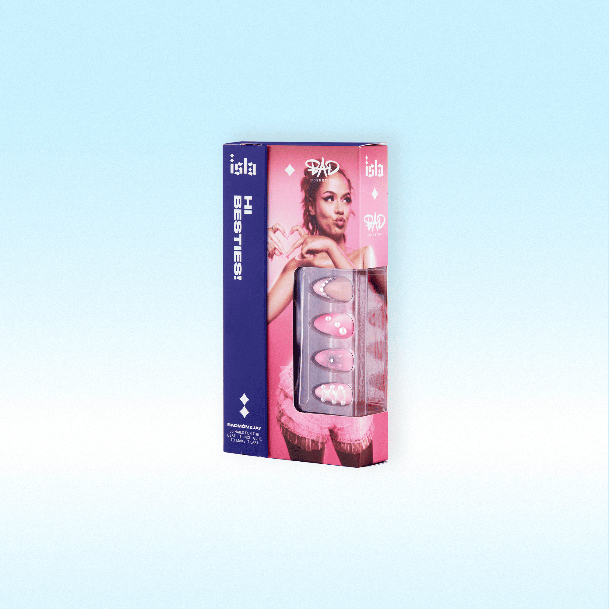isla Hi Besties! Premium Press On Nails feat. Badmomzjay 388966