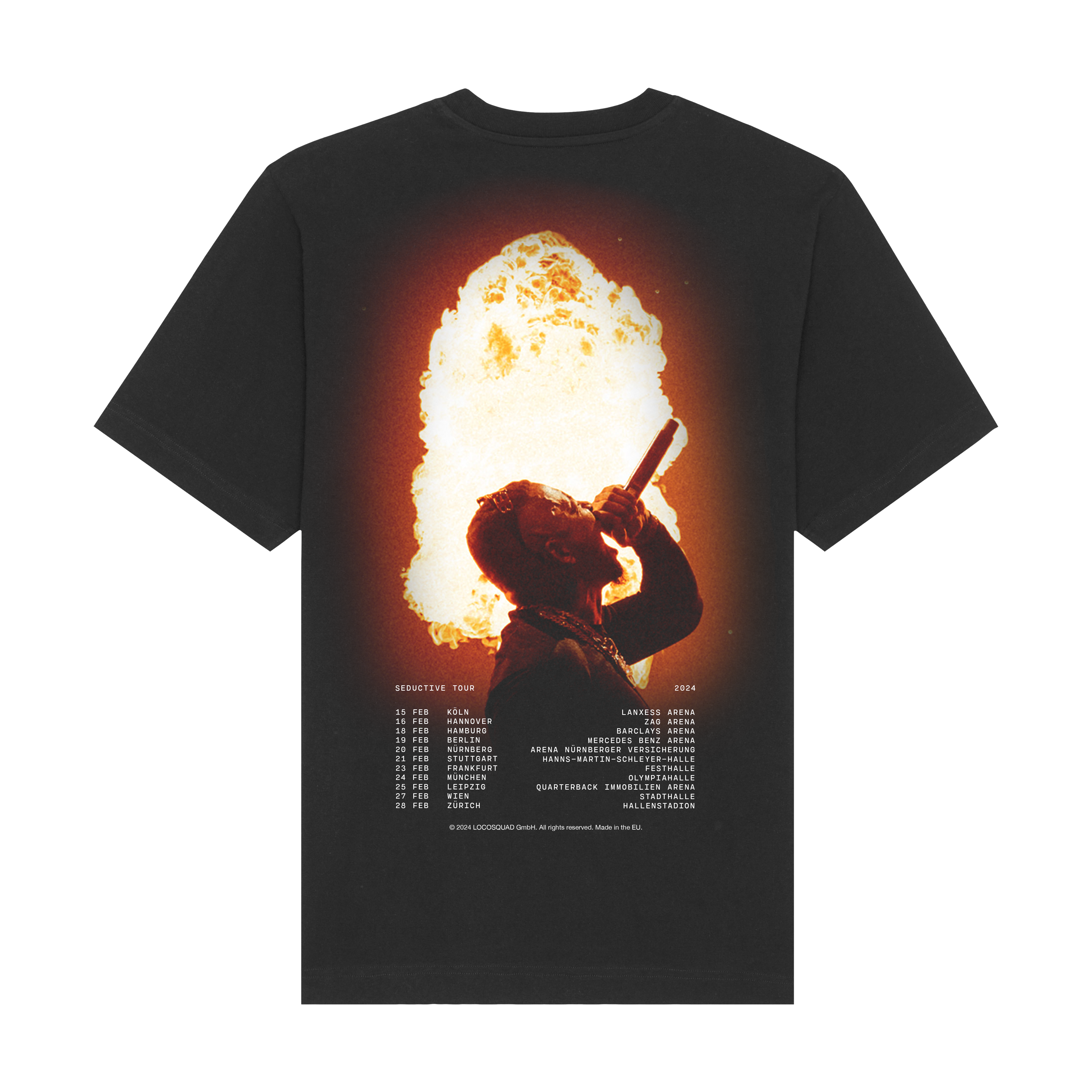 Luciano Seductive Tour 2024 T-Shirt 343104