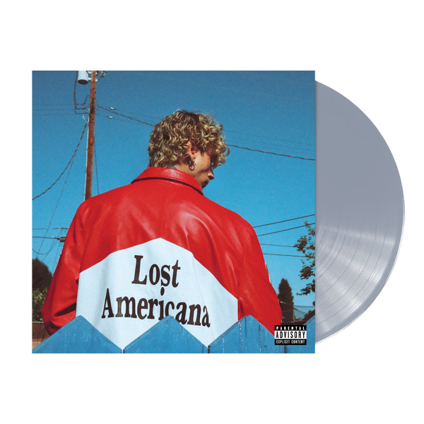 mgk - lost americana - exclusive platinum metallic vinyl ( exclusive platinum metallic vinyl)