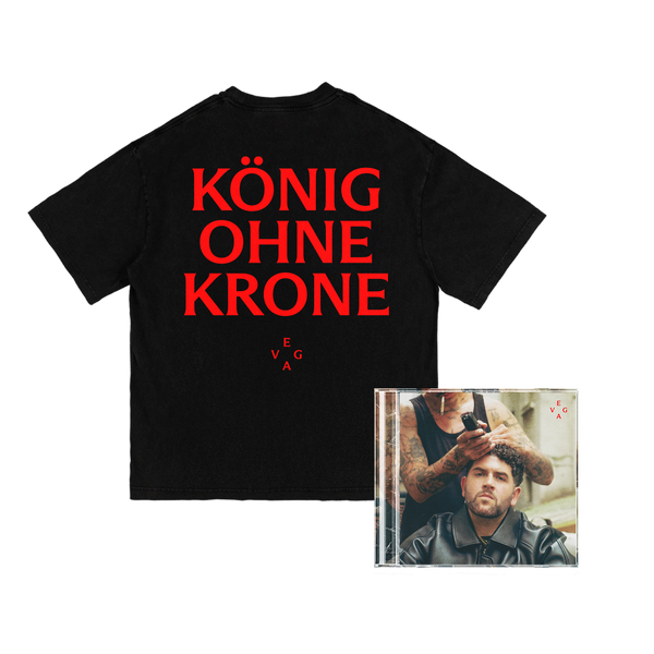 Vega - KÖNIG OHNE KRONE (Ltd. CD + T-Shirt Bundle)